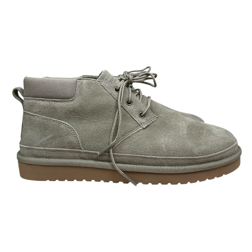 Koolaburra by UGG Womens Advay Chukka Boots Suede Lace Up Faux Fur Lining Sz 11
